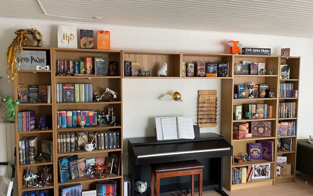 Rearranging my book cases